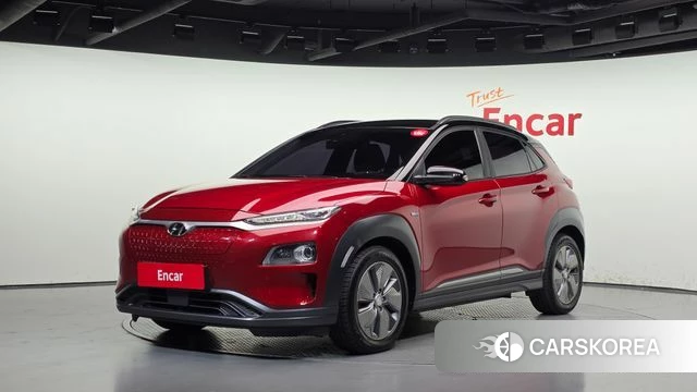 Hyundai Kona Electric 2019 Красный из Кореи