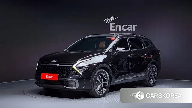 Kia Sportage 5th Generation Hybrid 2022 Черный из Кореи