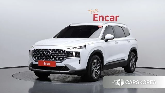 Hyundai The New Santa Fe 2021 Белый из Кореи