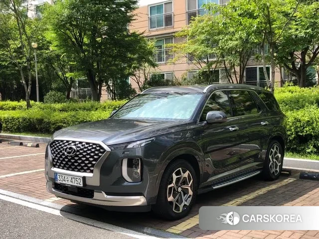 Hyundai Palisade 2021 Серый из Кореи
