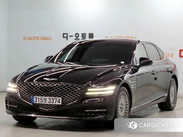 Genesis G80 (RG3) 2023 Черный из Кореи