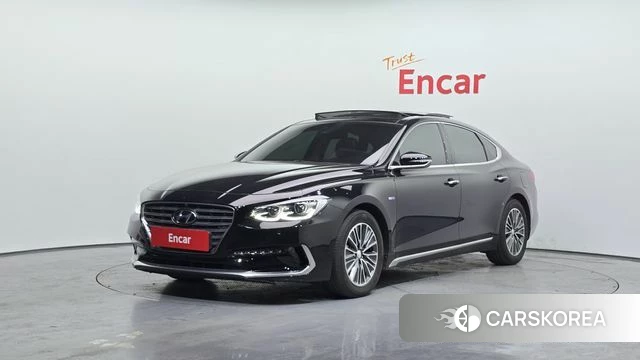 Hyundai Grandeur IG Hybrid 2018 Черный из Кореи