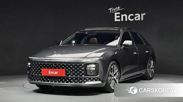 Hyundai Grandeur Hybrid (GN7) 2023 Серый из Кореи