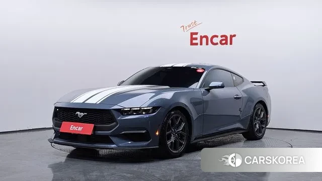 Ford Mustang 7th Generation 2024 Серый из Кореи