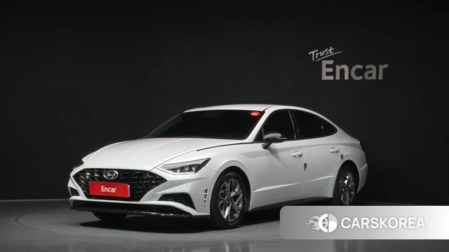 Hyundai Sonata (DN8) 2021 Белый из Кореи
