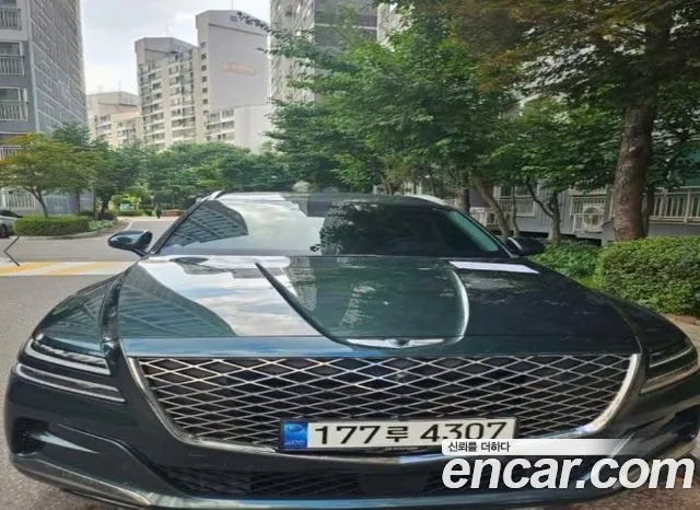 Genesis GV80 2021 Синий нефрит из Кореи