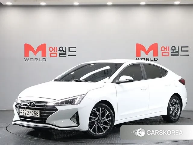 Hyundai The New Avante AD 2019 Белый из Кореи