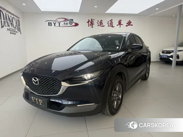 Mazda CX-30 2021 Синий из Китая