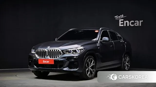 BMW X6 (G06) 2022 Серый из Кореи