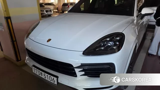 Porsche Cayenne (PO536) 2020 Белый из Кореи