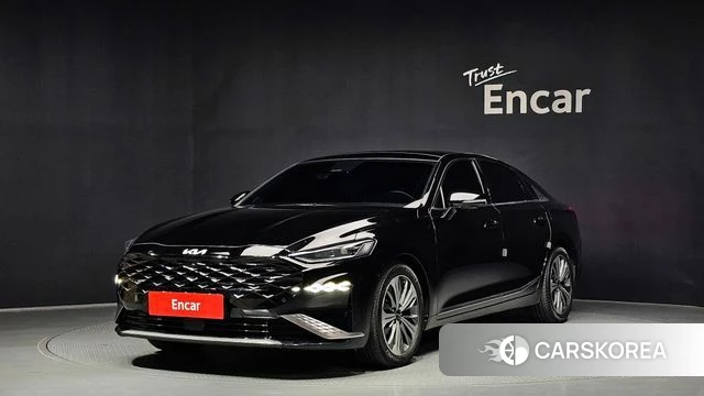 Kia K8 Hybrid 2022 Черный из Кореи