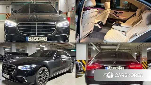 Mercedes-Benz S-Class W223 2022 Черный из Кореи