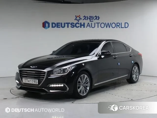 Genesis G80 2018 Черный из Кореи