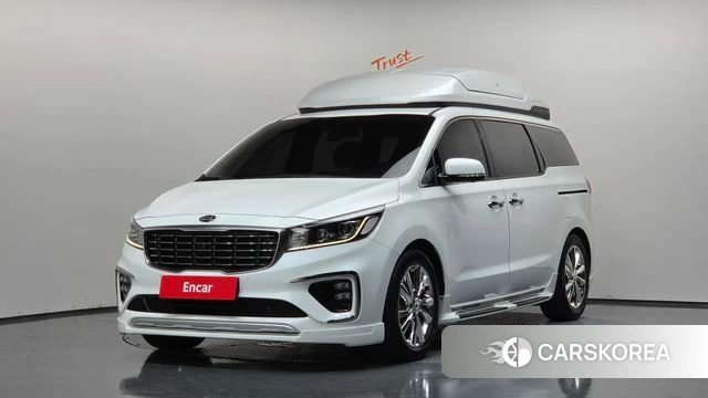 Kia The New Carnival 2019 Белый из Кореи