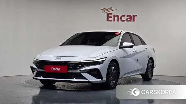 Hyundai The New Avante (CN7) 2024 Белый из Кореи