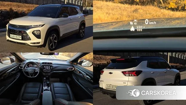 Chevrolet (GM Daewoo) Trailblazer 2020 Белый из Кореи