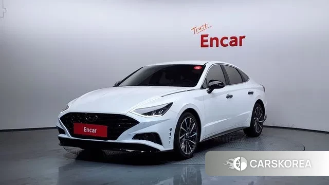 Hyundai Sonata (DN8) 2021 Белый из Кореи