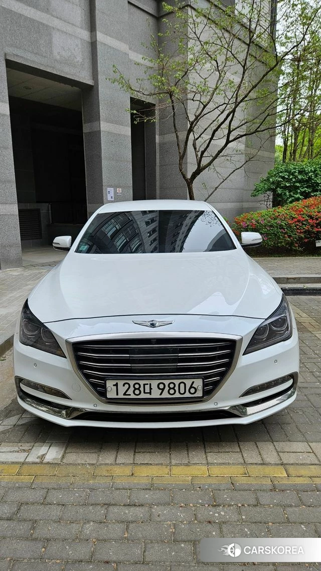 Genesis G80 2019 Белый из Кореи