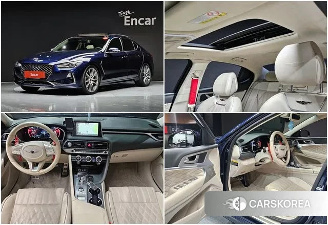 Genesis G70 2019 Синий из Кореи