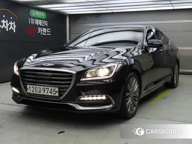 Genesis G80 2018 Черный из Кореи