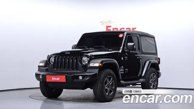 Jeep Wrangler (JL) 2019 Черный из Кореи