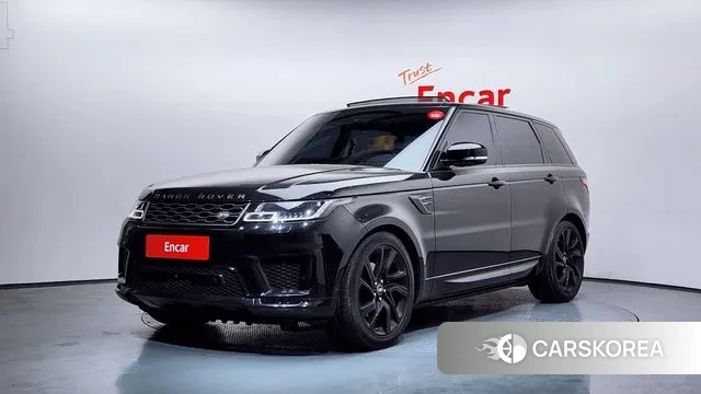 Land Rover Range Rover Sport 2nd Generation 2019 Черный из Кореи