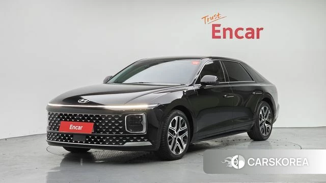 Hyundai Grandeur Hybrid (GN7) 2023 Черный из Кореи