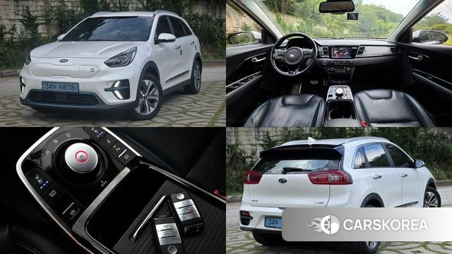 Kia Niro EV 2018 Белый из Кореи