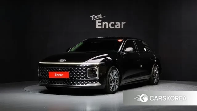 Hyundai Grandeur Hybrid (GN7) 2023 Черный из Кореи