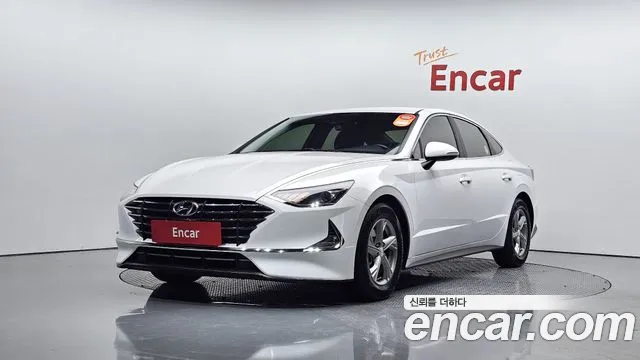Hyundai Sonata (DN8) 2021 Белый из Кореи