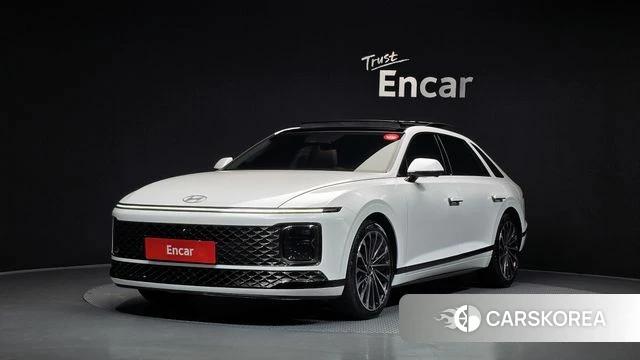 Hyundai Grandeur Hybrid (GN7) 2024 Белый из Кореи