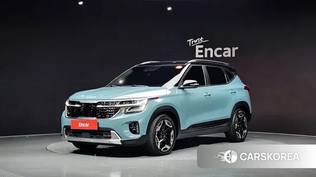 Kia The New Seltos 2023 Небесно-голубой из Кореи