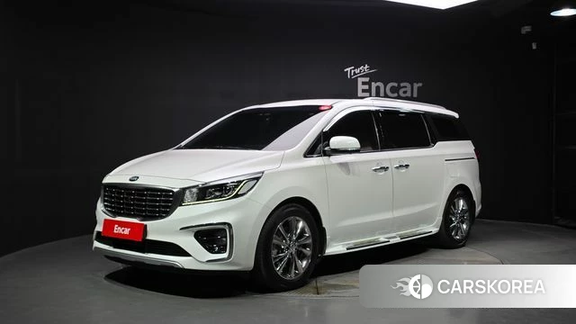 Kia The New Carnival 2019 Белый из Кореи