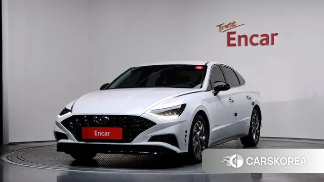 Hyundai Sonata (DN8) 2021 Белый из Кореи