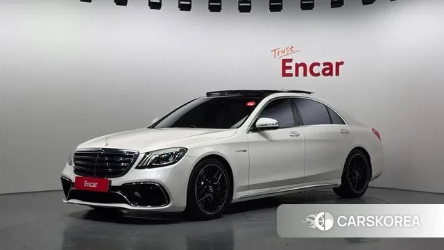 Mercedes-Benz S-Class W222 2019 Белый из Кореи