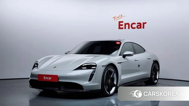 Porsche Taycan 2021 Серебряный из Кореи