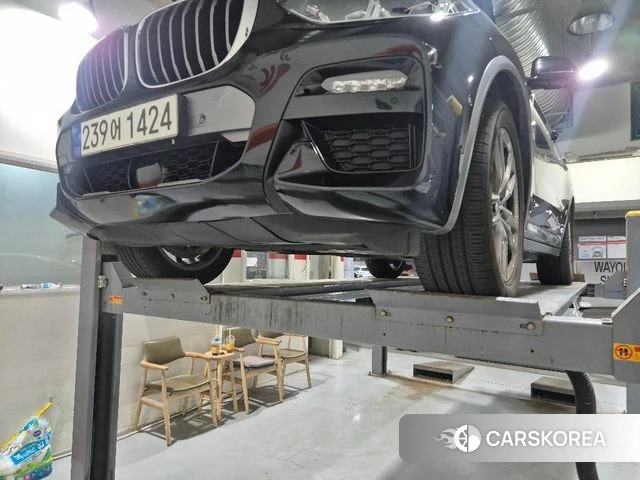 BMW X4 (G02) 2021 Черный из Кореи