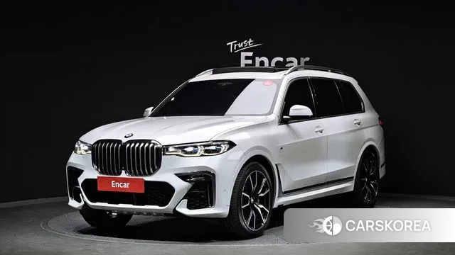 BMW X7 (G07) 2020 Белый из Кореи