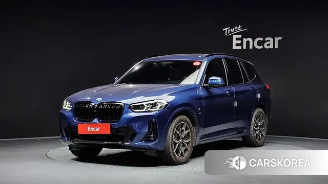 BMW X3 (G01) 2023 Синий из Кореи