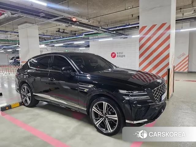 Genesis GV80 Coupe 2023 Черный из Кореи