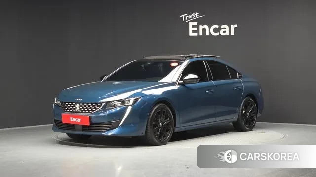 Peugeot 508 second Generation 2020 Синий из Кореи