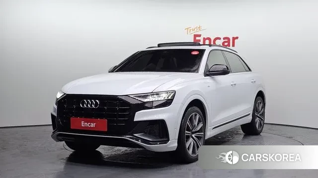 Audi Q8 (4M) 2021 Белый из Кореи
