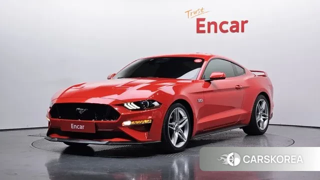 Ford Mustang 2020 Красный из Кореи