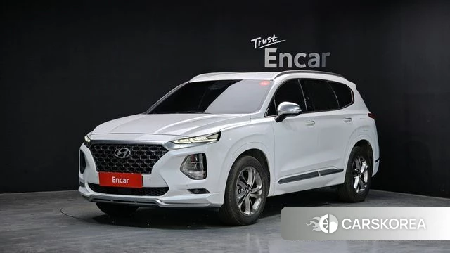 Hyundai Santa Fe TM 2020 Белый из Кореи