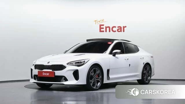 Kia Stinger 2018 Белый из Кореи