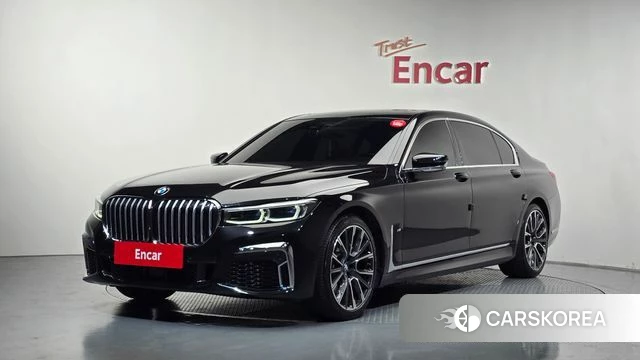 BMW 7 Series (G11) 2020 Черный из Кореи