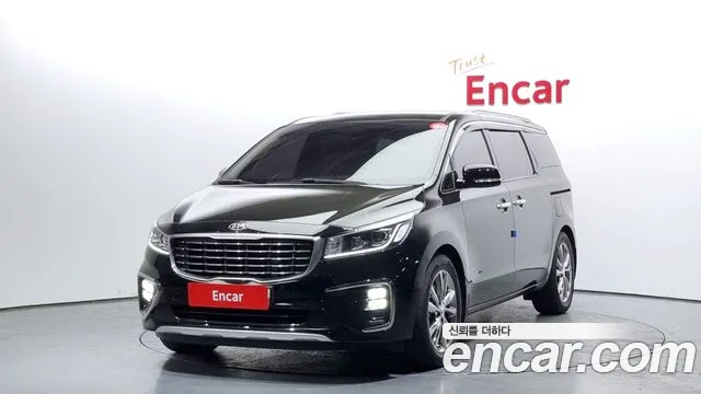 Kia The New Carnival 2020 Черный из Кореи