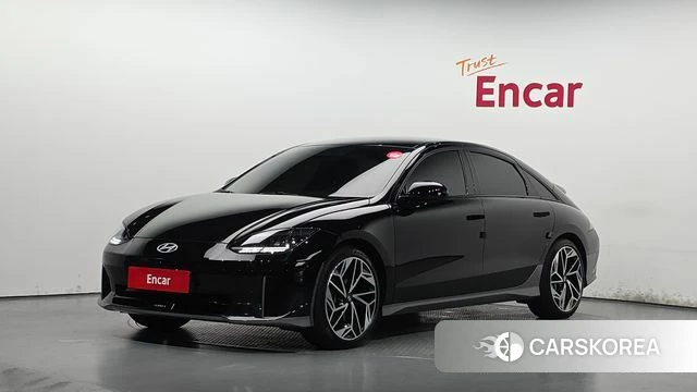 Hyundai Ionic 6 2023 Черный из Кореи