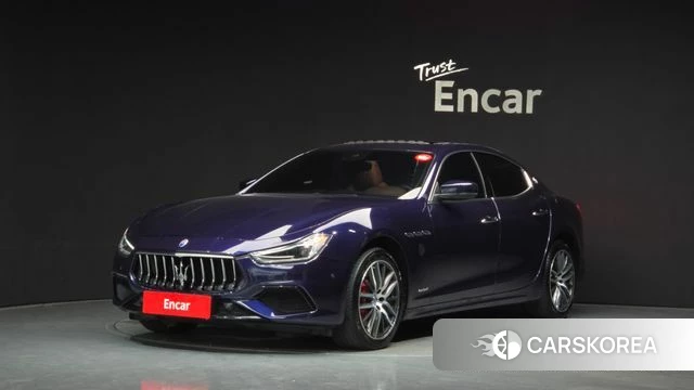 Maserati Ghibli 2019 Синий из Кореи