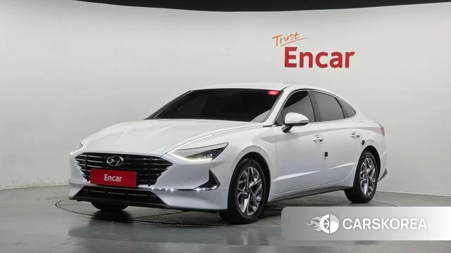 Hyundai Sonata (DN8) 2019 Белый из Кореи
